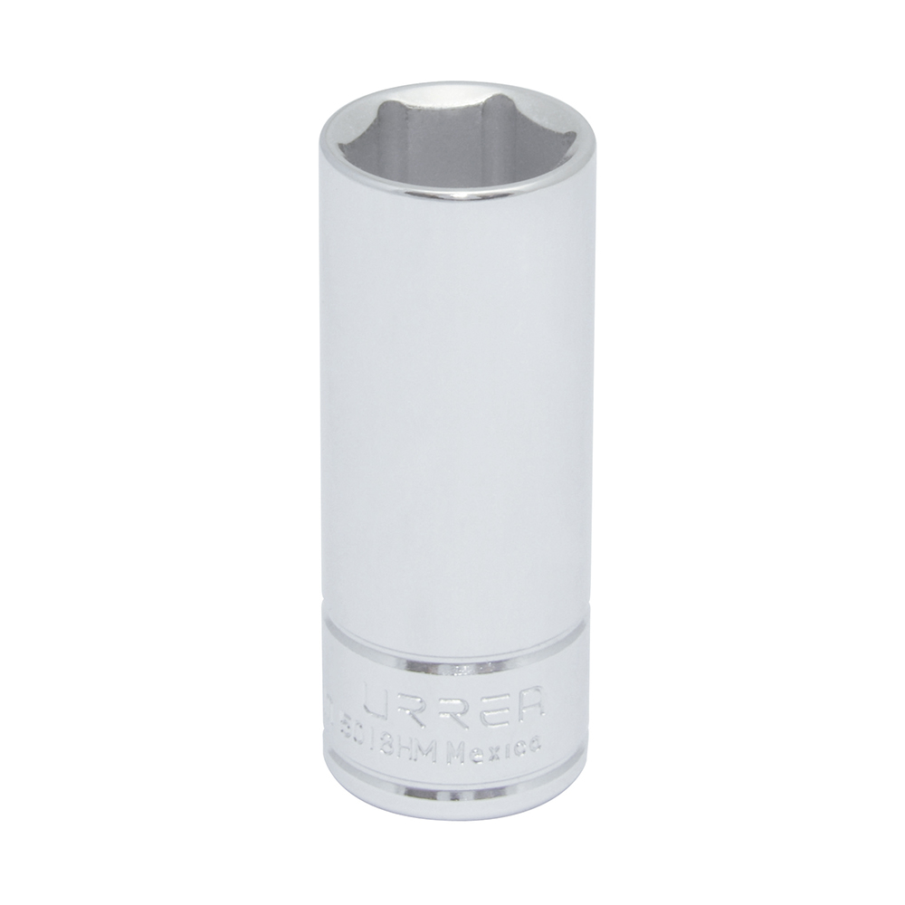 DADO 3/8in LARGO 6 PUNTAS 22 MM URREA URREA 5022HM - Mersol Sureste México