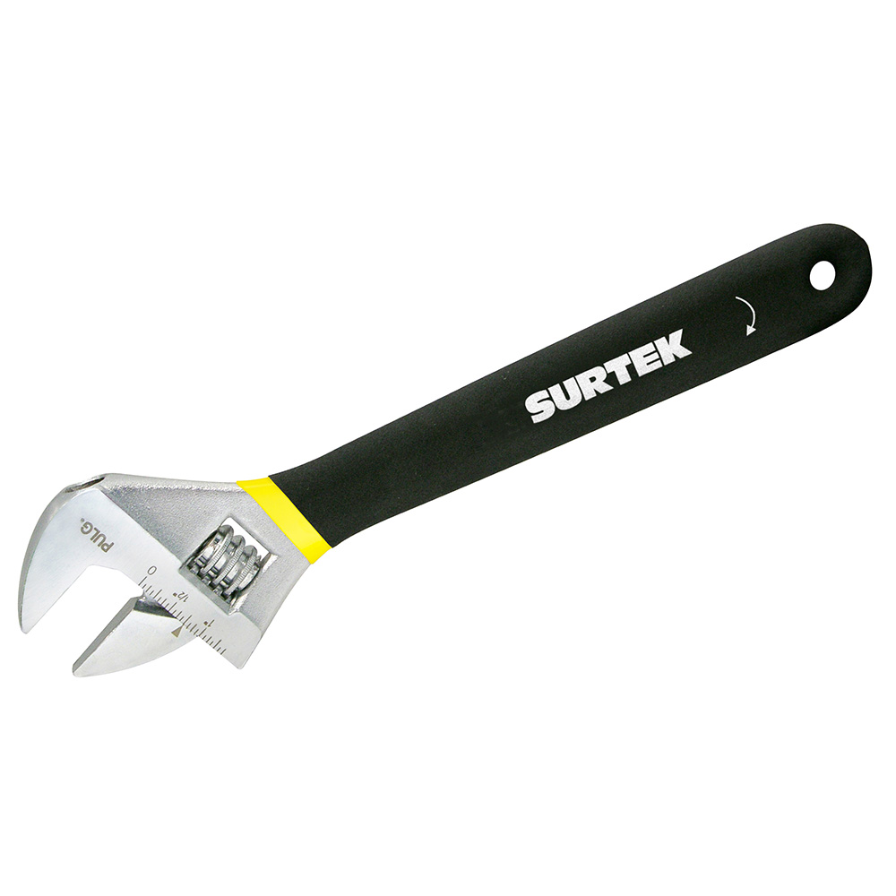 LLAVE AJUSTABLE 6in PLASTISOL SURTEK SURTEK 506P - Mersol Sureste México