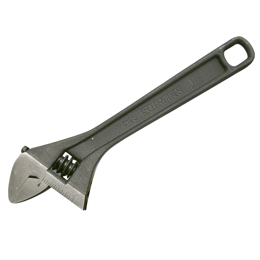 LLAVE AJUSTABLE PAVONADA 12in SURTEK SURTEK 512S - Mersol Sureste México