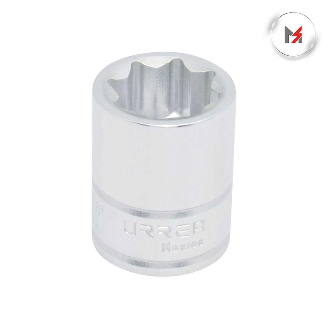 DADO 1/2in 8 PUNTAS 3/4 URREA URREA 5424S - Mersol Sureste México