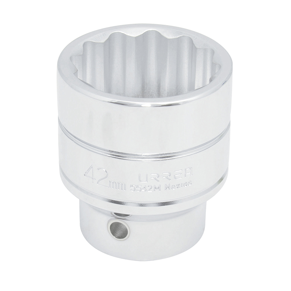 DADO CUADRO DE 3/4in 12 PUNTAS METRICO 42 MM URREA URREA 5542M - Mersol Sureste México