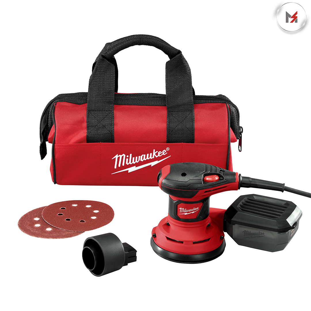 LIJADORA ORBITAL 5" MILWAUKEE MILWAUKEE 603421 - Mersol Sureste México