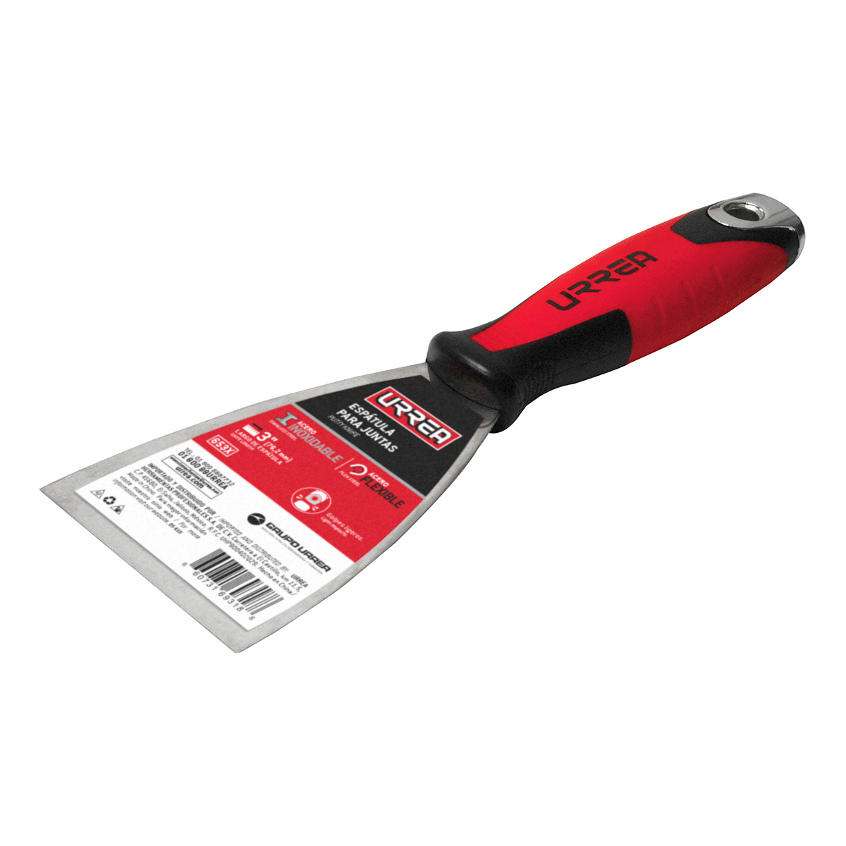 ESPATULA FLEX. DE ACERO INOX. 3in URREA URREA 653X - Mersol Sureste México