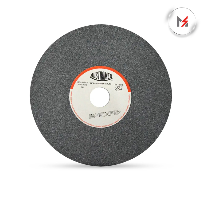 RUEDA ABRASIVA TIPO 1 PARA METAL 12 x 2 x 1-½ MOD. 68 AUSTROMEX 68 - Mersol Sureste México