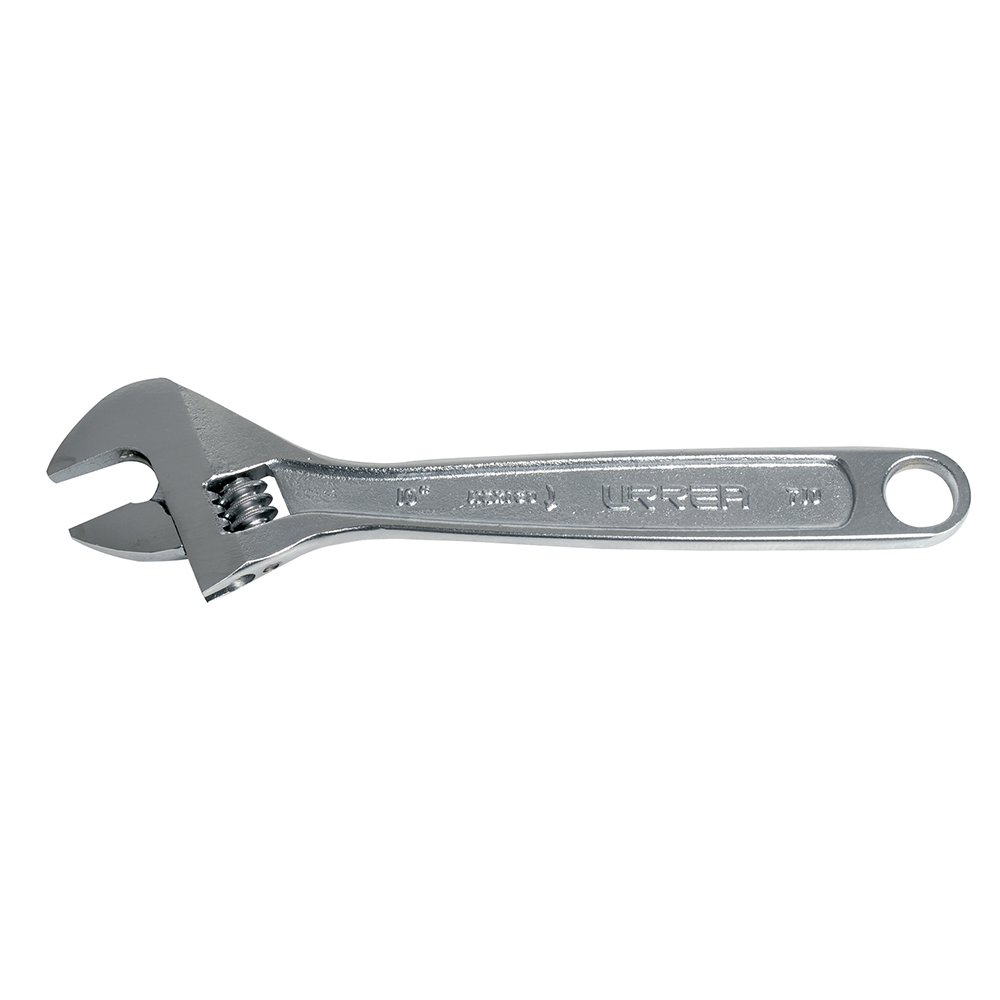 LLAVE AJUSTABLE 10in CROMADA URREA URREA 710 - Mersol Sureste México