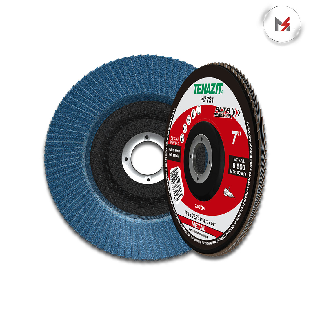 DISCO LAMINADO 7 X 7/8 GRANO 60 AUSTROMEX AUSTROMEX 721 - Mersol Sureste México