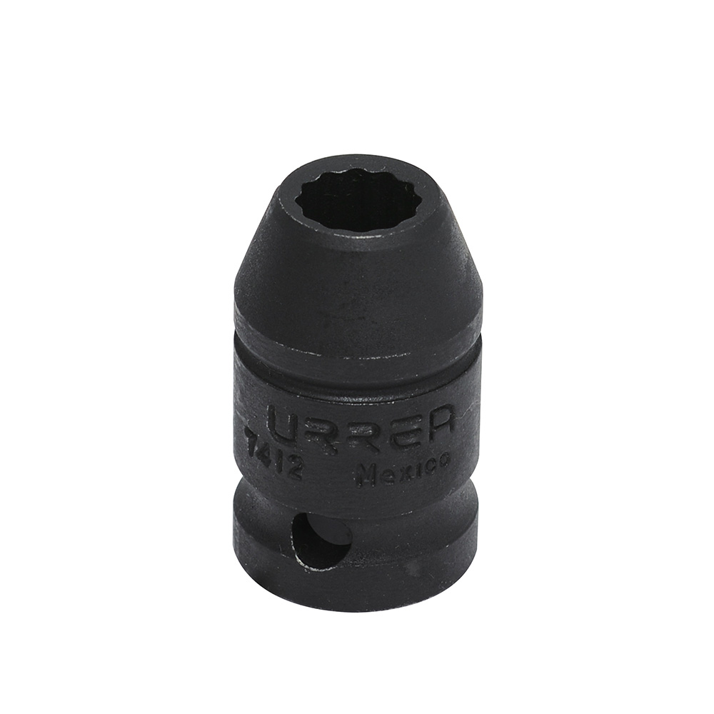 DADO DE IMPACTO 1/2in 12 PUNTAS 3/8in URREA URREA 7412 - Mersol Sureste México