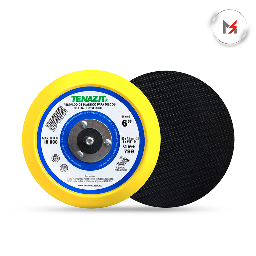 RESPALDO PARA DISCOS AUTOADHERIBLES 6in AUSTROMEX AUSTROMEX 799 - Mersol Sureste México