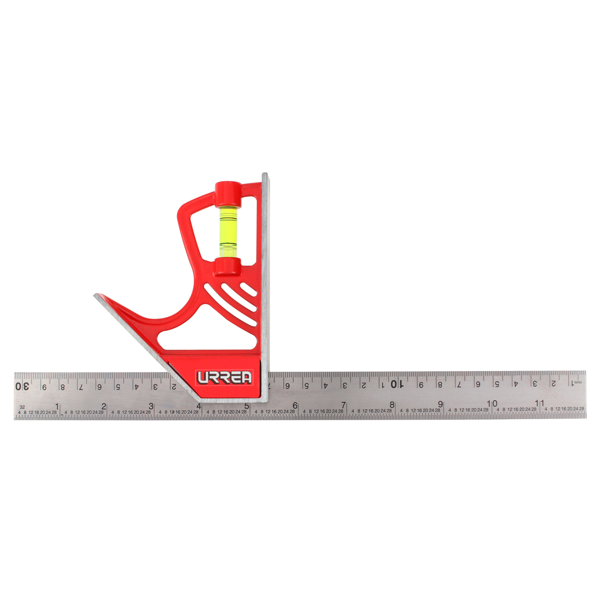 ESCUADRA COMBINACION UNIVERSAL 12in MAGNETICA URREA URREA 800212 - Mersol Sureste México