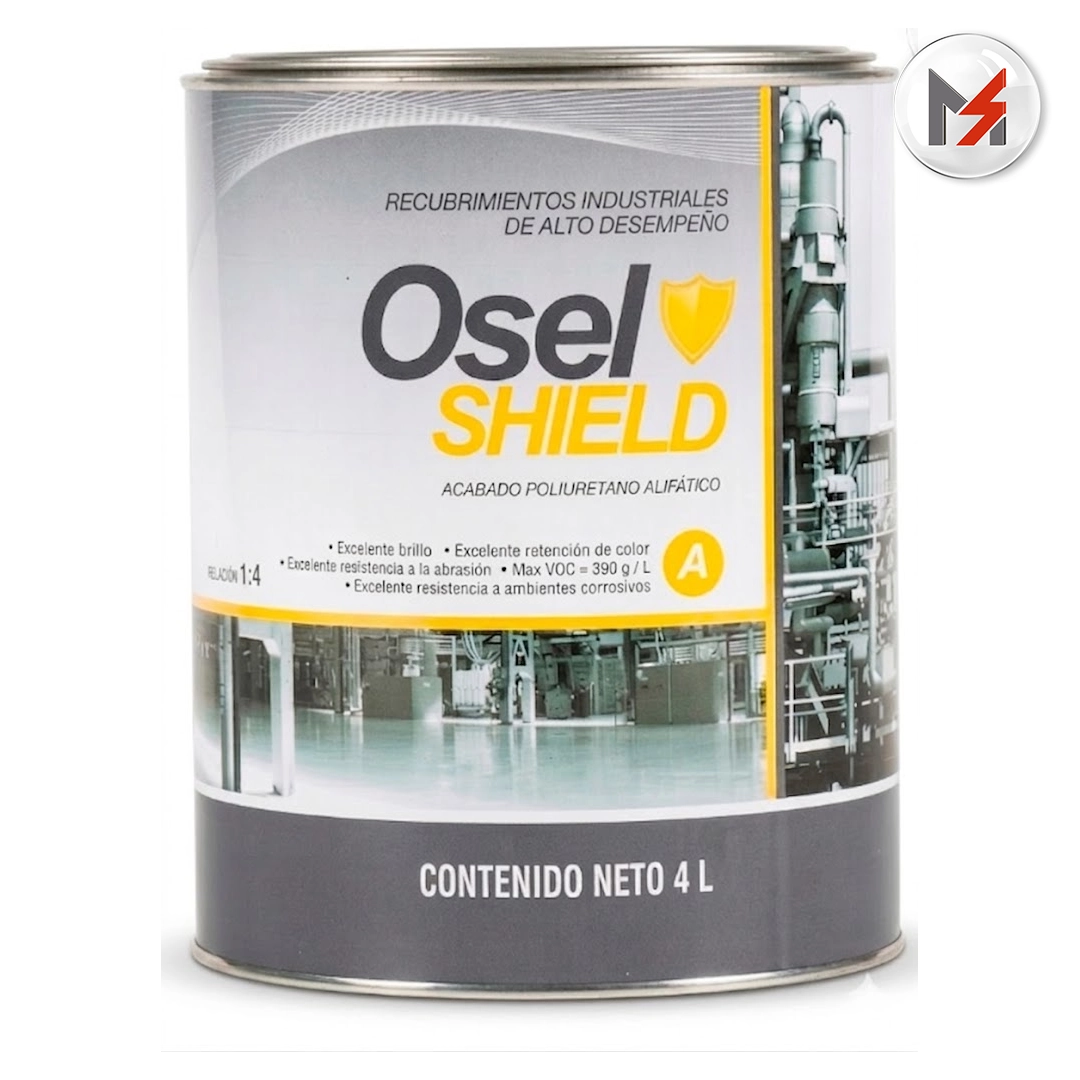 CATALIZADOR SHIELD 370 1:4 PARTE B OSEL GALON OSEL 8440-BG - Mersol Sureste México