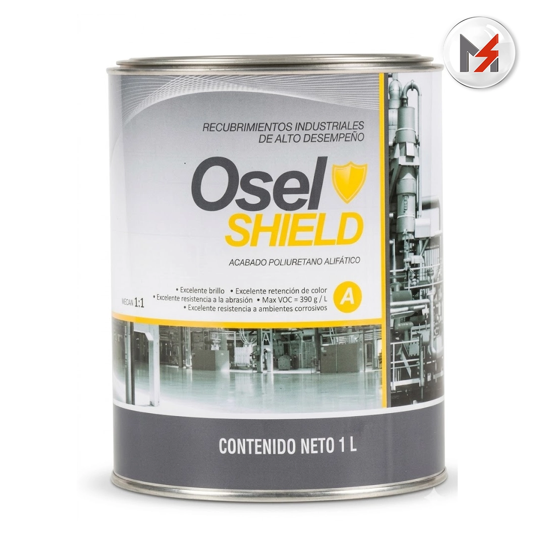 CATALIZADOR SHIELD 370 1:4 PARTE B OSEL LITRO OSEL 8440-BL - Mersol Sureste México