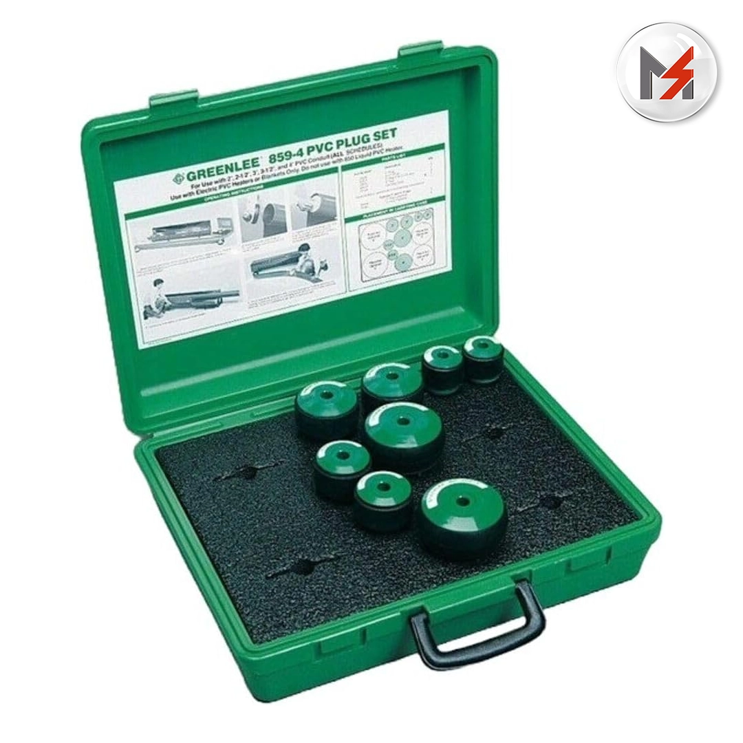 JGO TAPONES PVC PARA CONDUCTOS DE 2in A 4in GREENLEE GREENLEE 859-4 - Mersol Sureste México