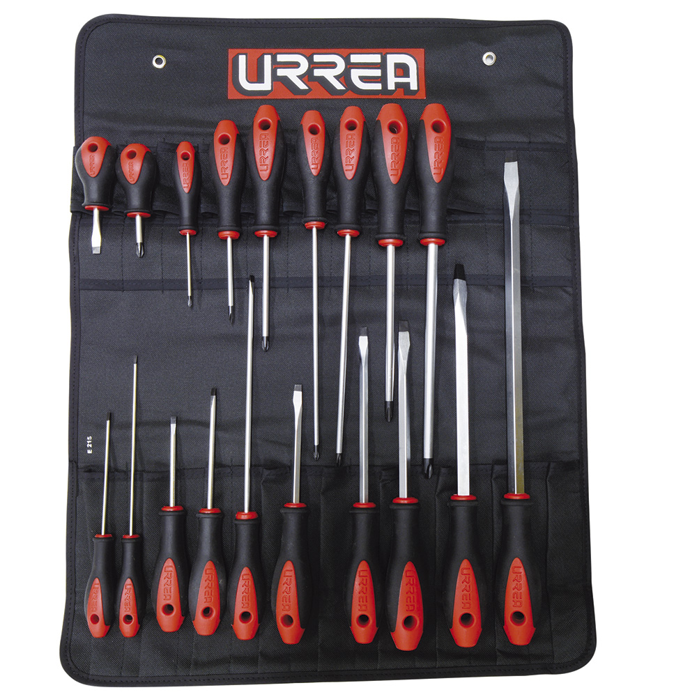 JGO. 19 DESTORNILLADORES BIMATERIAL COMBINADO URREA URREA 8600E - Mersol Sureste México
