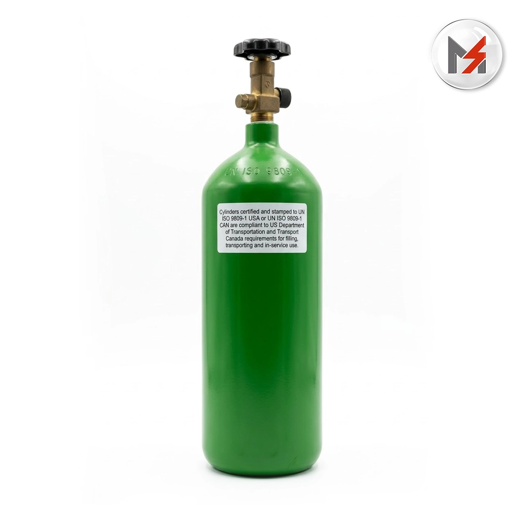 TANQUE PARA OXIGENO INDUSTRIAL VACIO CGA200 MC HARRIS