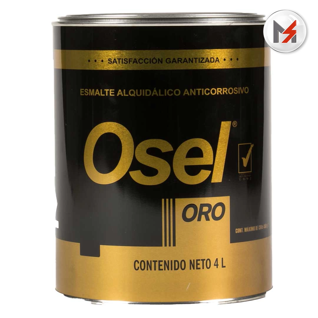 ESMALTE BRILLANTE SR ROJO OSEL ORO GALON OSEL 9127-G - Mersol Sureste México