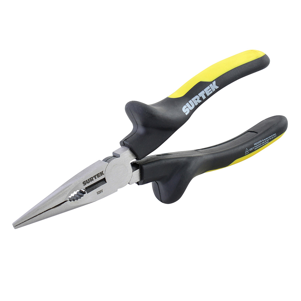 PINZA PUNTA LARGA 6in 1000V SURTEK SURTEK 926V - Mersol Sureste México