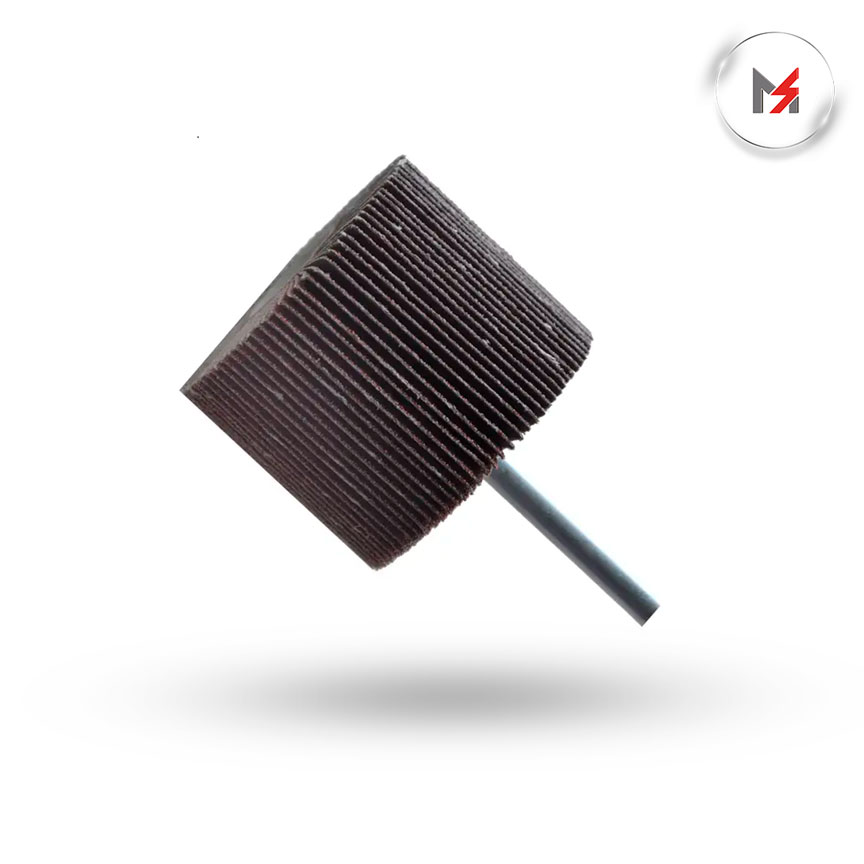 RUEDA FLAP CON VASTAGO GRANO 60 2 x 1-1/2 x 1/4 AUSTROMEX AUSTROMEX 928 - Mersol Sureste México