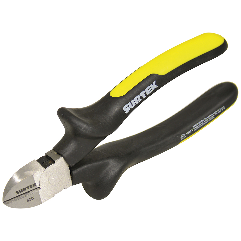 PINZA DE 1000 V DE 6 CORTE DIAGONAL SURTEK SURTEK 946V - Mersol Sureste México