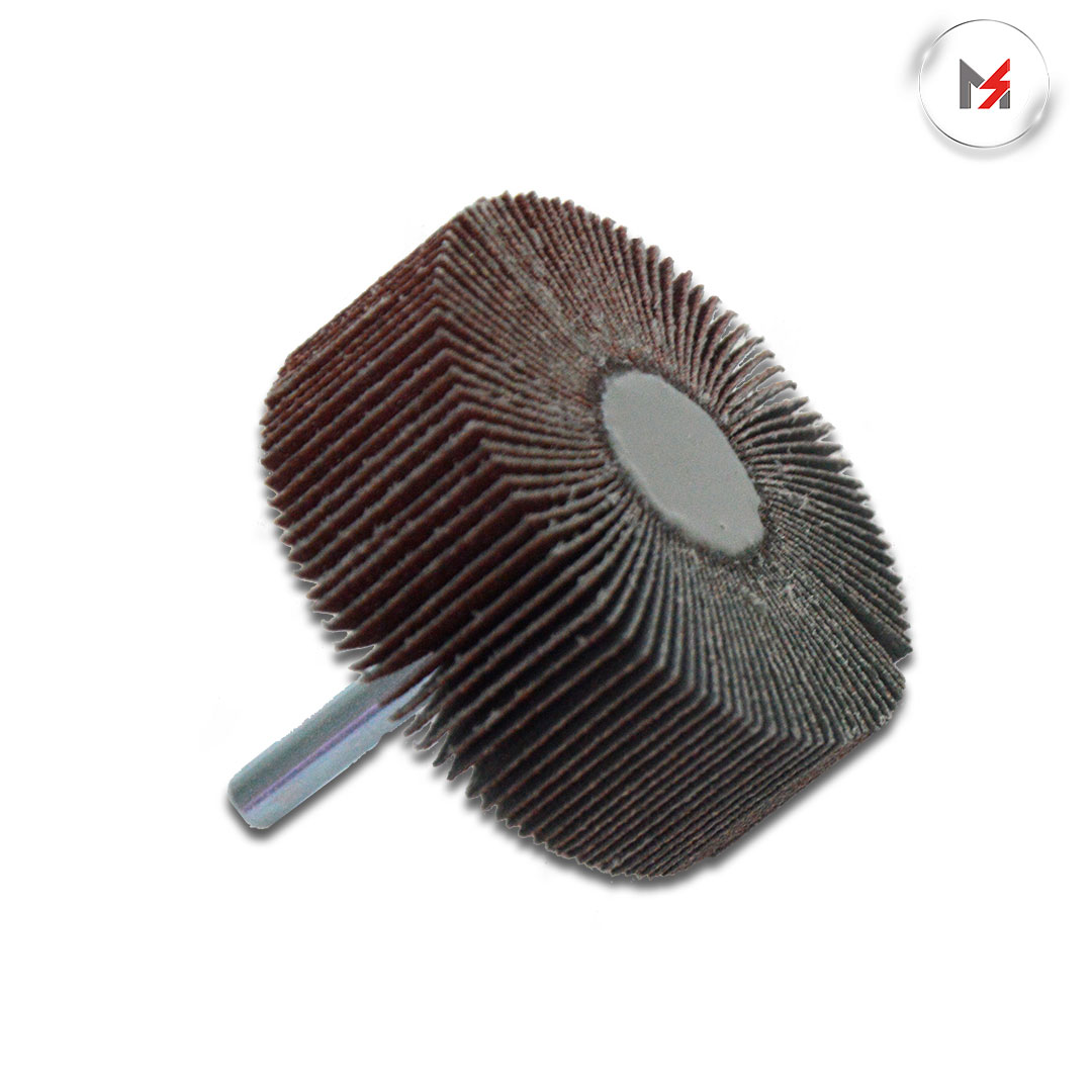 RUEDA FLAP CON VASTAGO 2-1/2in  X 1in  X 1/4in  AUSTROMEX AUSTROMEX 954 - Mersol Sureste México