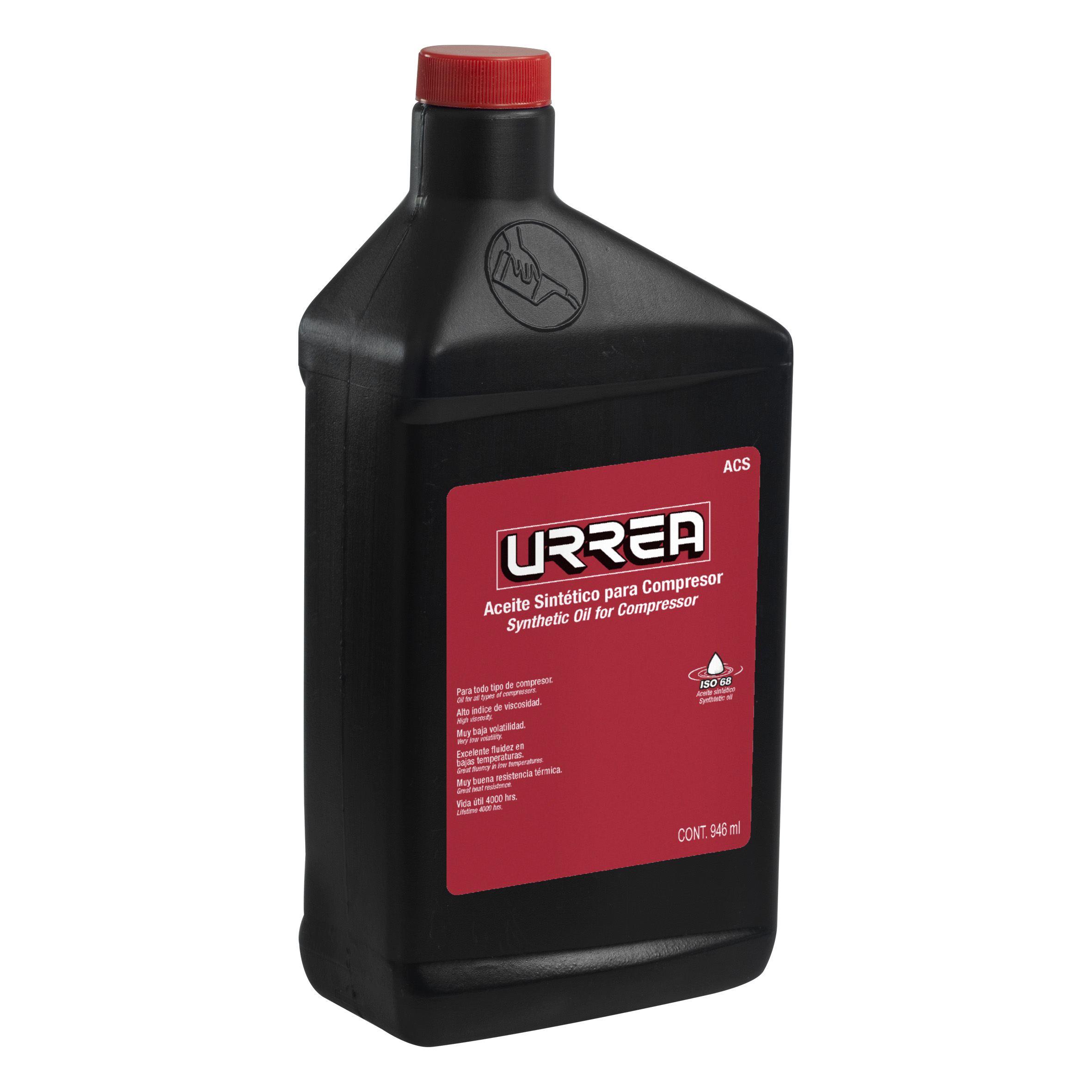 ACEITE SINTETICO PARA COMPRESOR 946ML URREA URREA ACS - Mersol Sureste México