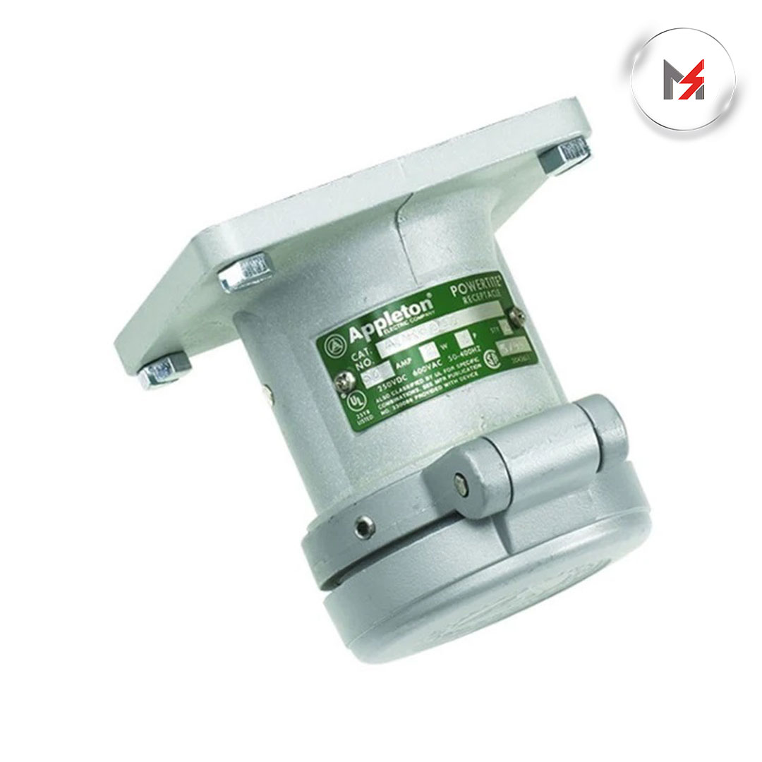 RECEPTACULO SOLO CARATULA POWERTITE 60A 3H-4P APPLETON APPLETON ADR6034 - Mersol Sureste México