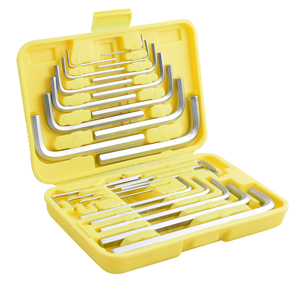 JGO. ESTUCHE COMBINADO 25 LLAVES HEXAGONALES inLin SURTEK SURTEK ALLF25 - Mersol Sureste México