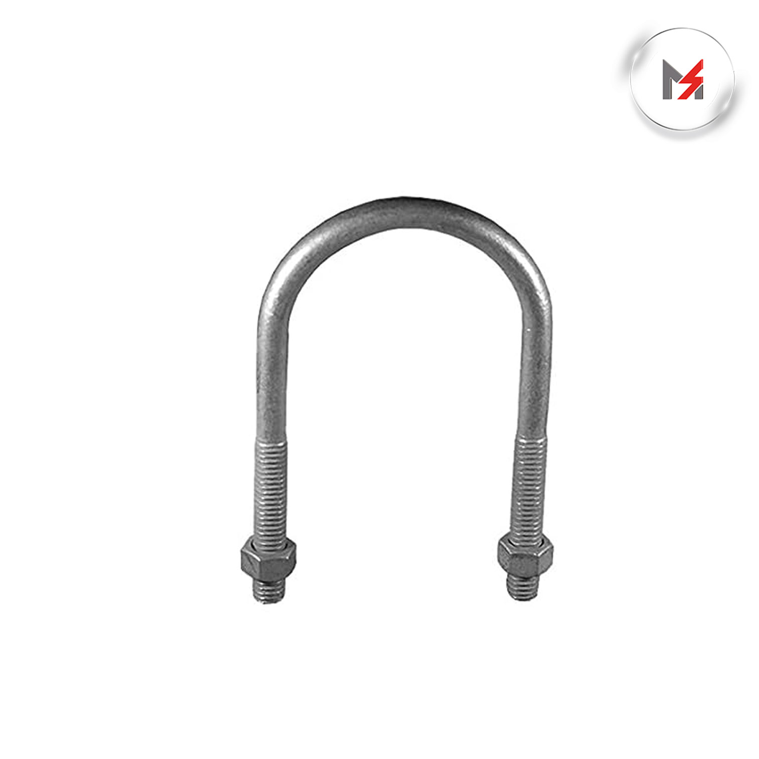 ABRAZADERA 1 U-BOLT ACE. GALV. INCLUYE TUERCAS APPLETON