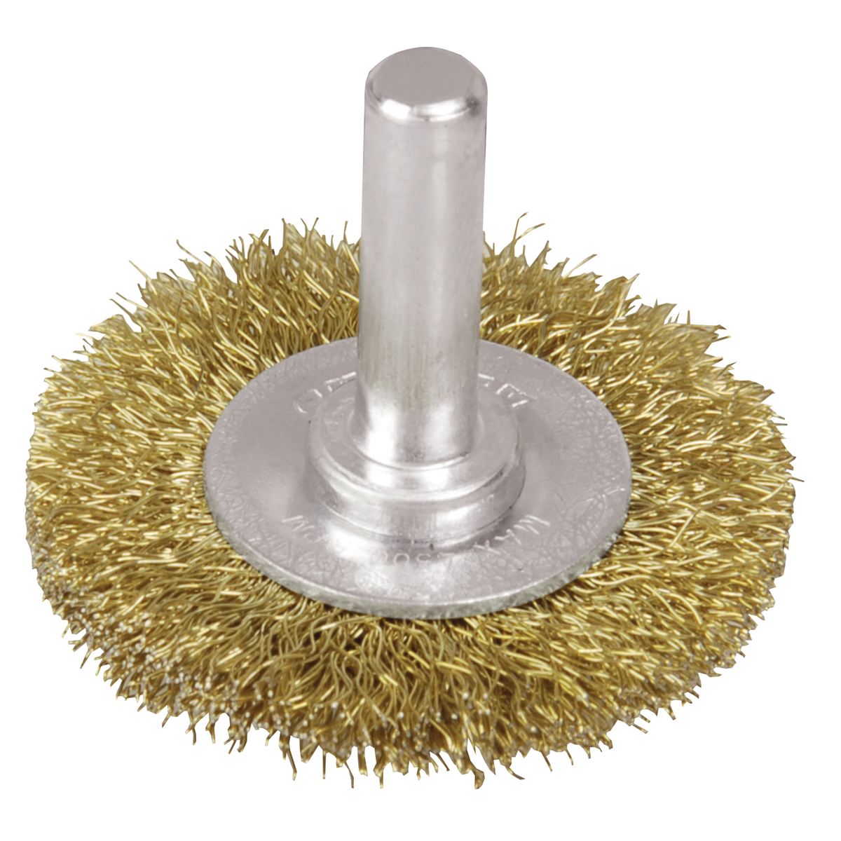 CARDA CIRCULAR ONDULADA ALAMBRE FINO 4" X 0.17 MM CON ZANCO 1/4" SURTEK SURTEK C549 - Mersol Sureste México