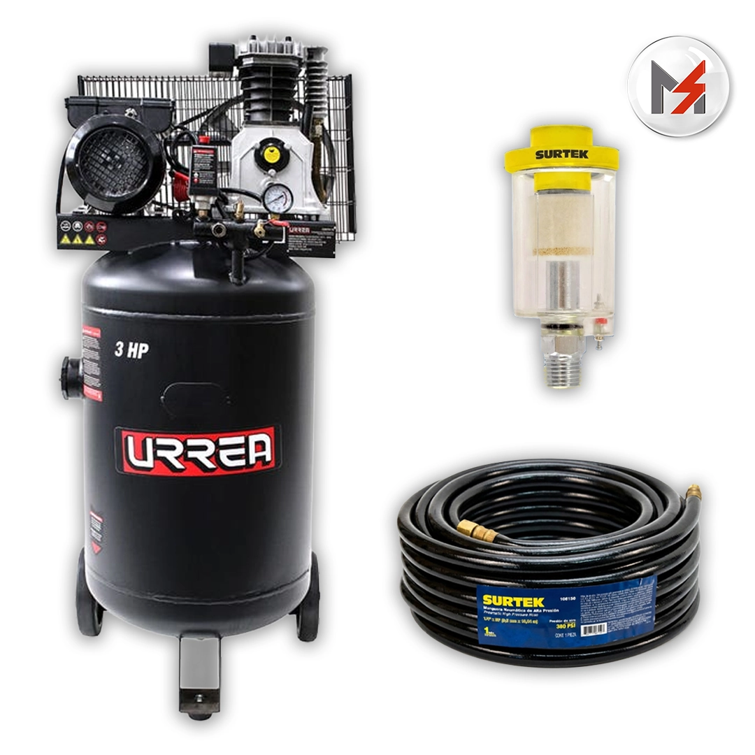 COMPRESOR 3HP 115LT URREA URREA COMP8115 - Mersol Sureste México
