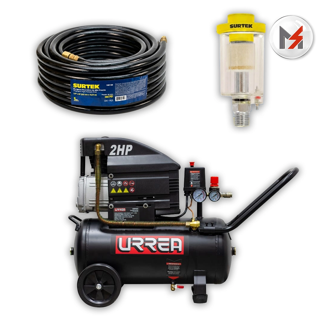 COMPRESOR 2HP 25L URREA URREA COMP825 - Mersol Sureste México