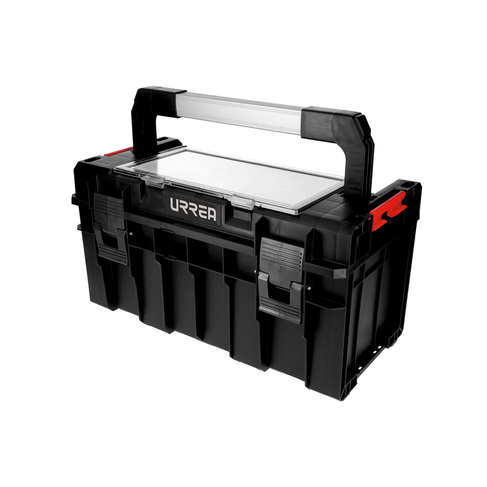 CAJA PORTAHERRAMIENTAS PLASTICA CON ORGANIZADOR 18inX 10in X 9 URREA CPO18 - Mersol Sureste México
