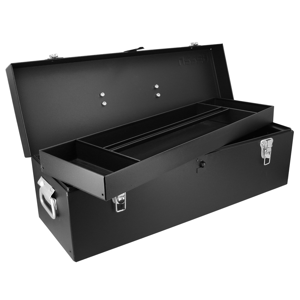CAJA PORTAHERRAMIENTAS METALICA NEGRA 25in X 8in X 9in URREA URREA D9C20 - Mersol Sureste México