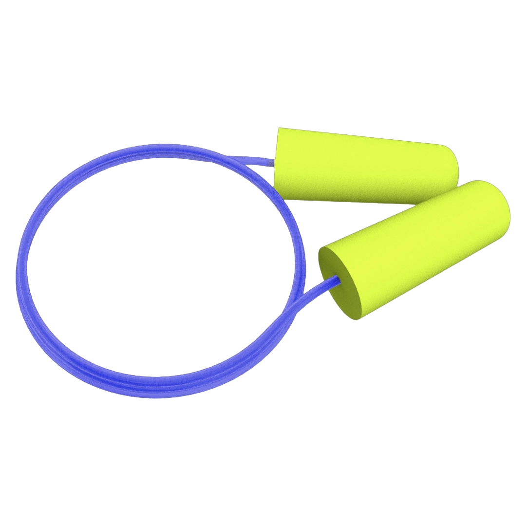 TAPON AUDITIVO ECOFIRENDLY DE 33 DB AM HI VIS C/CORDON AZUL JYRSA JYRSA DB-33YELW - Mersol Sureste México