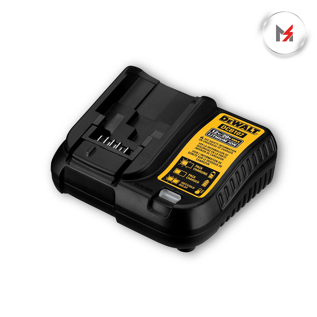 CARGADOR PARA BATERIA UA 1.25 AMP DEWALT DEWALT DCB107-B3 - Mersol Sureste México