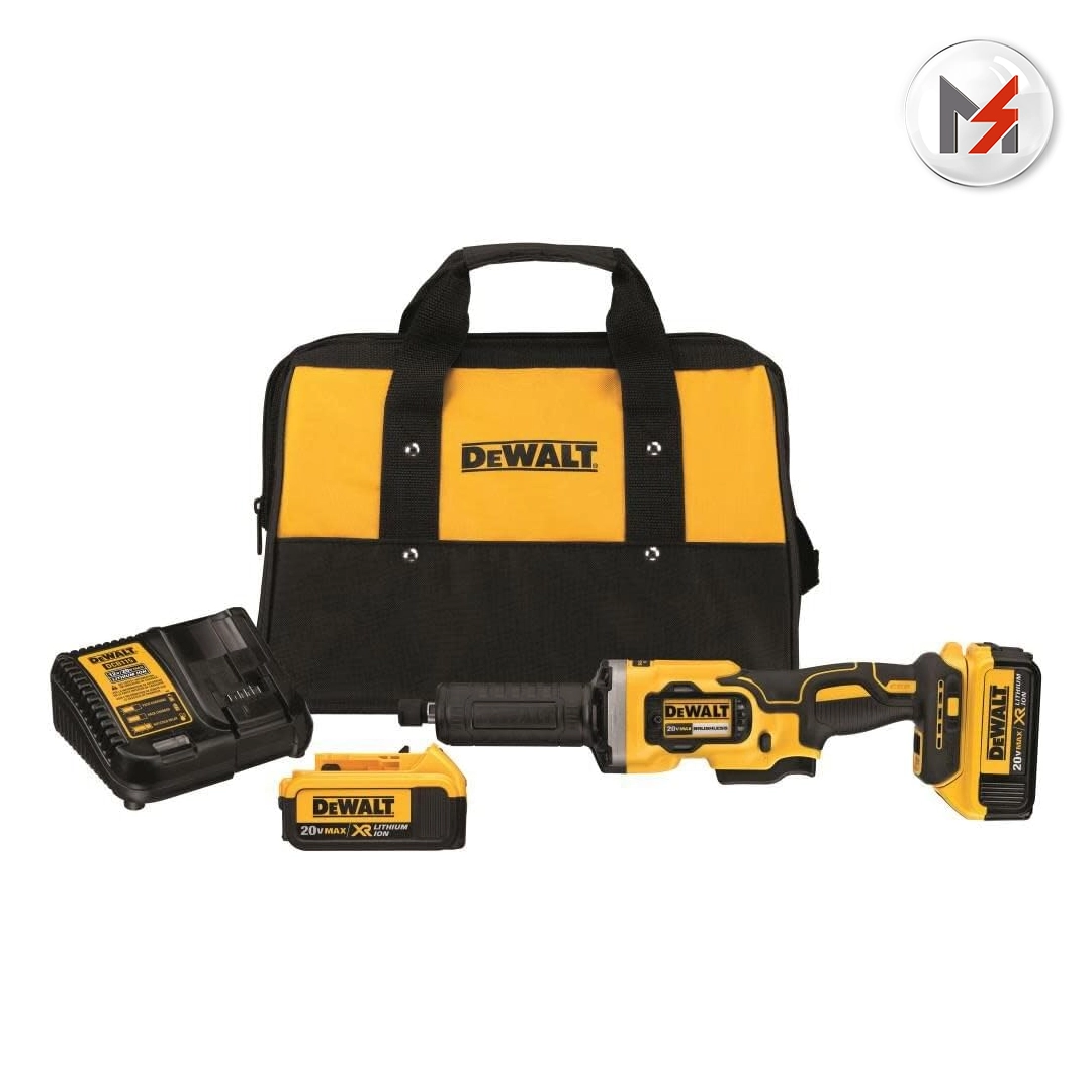 RECTIFICADOR 20V INCLUYE 2 BAT 4Ah DCB204 Y CARGADOR DCB115 DEWALT DEWALT DCG426M2 - Mersol Sureste México