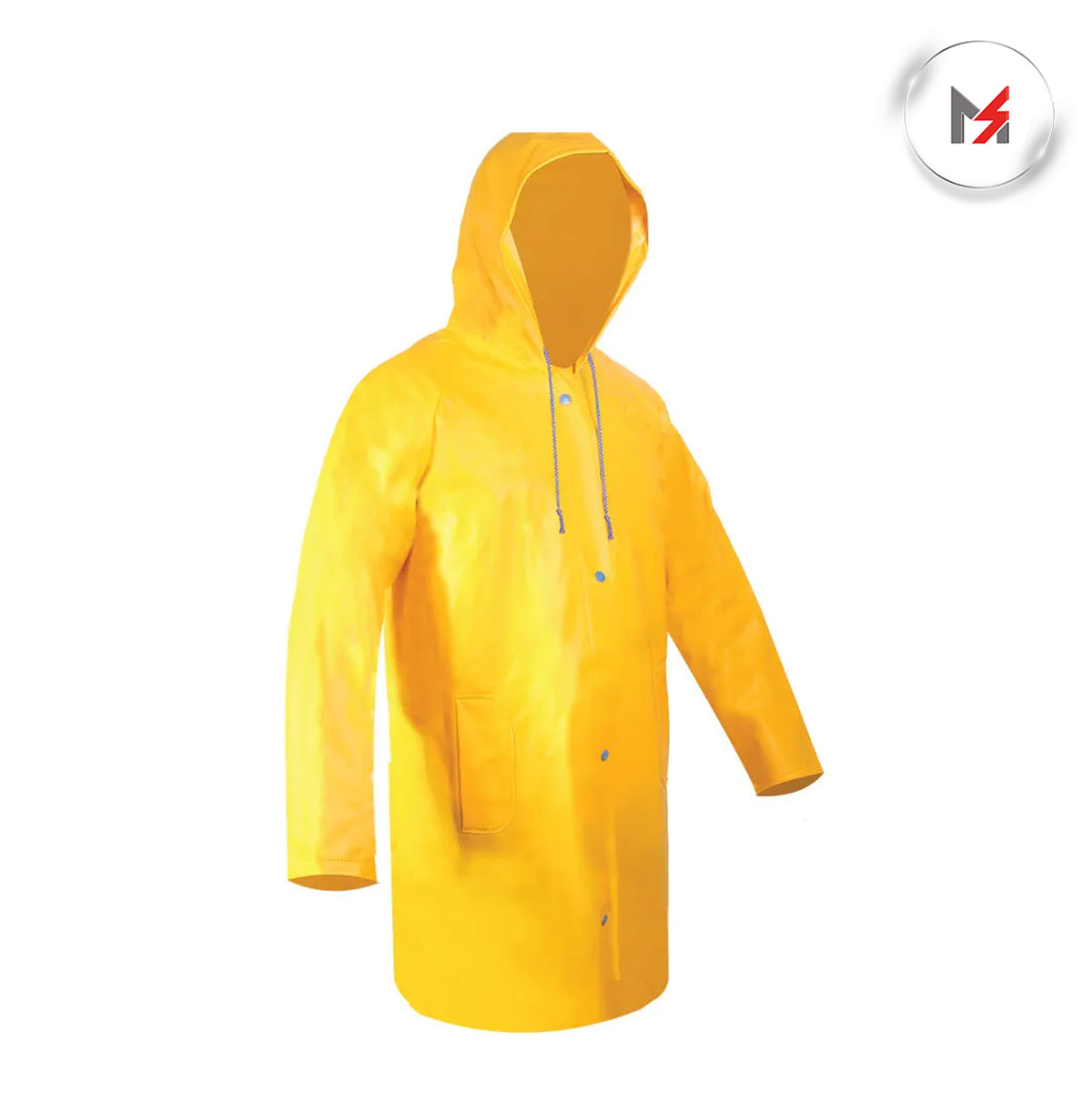 IMPERMEABLE GABARDINA T-XXL AMARILLA-CORTA-GRUESO DRY DROP JYRSA DD-1119-XXL - Mersol Sureste México