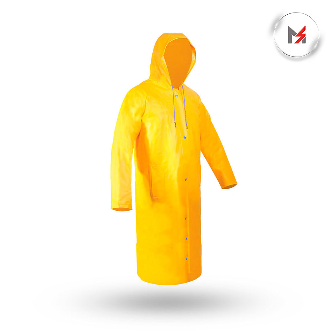 IMPERMEABLE GABARDINA T MD AMARILLA LARGA GRUESO DRYDROP JYRSA DD-1120-MD - Mersol Sureste México