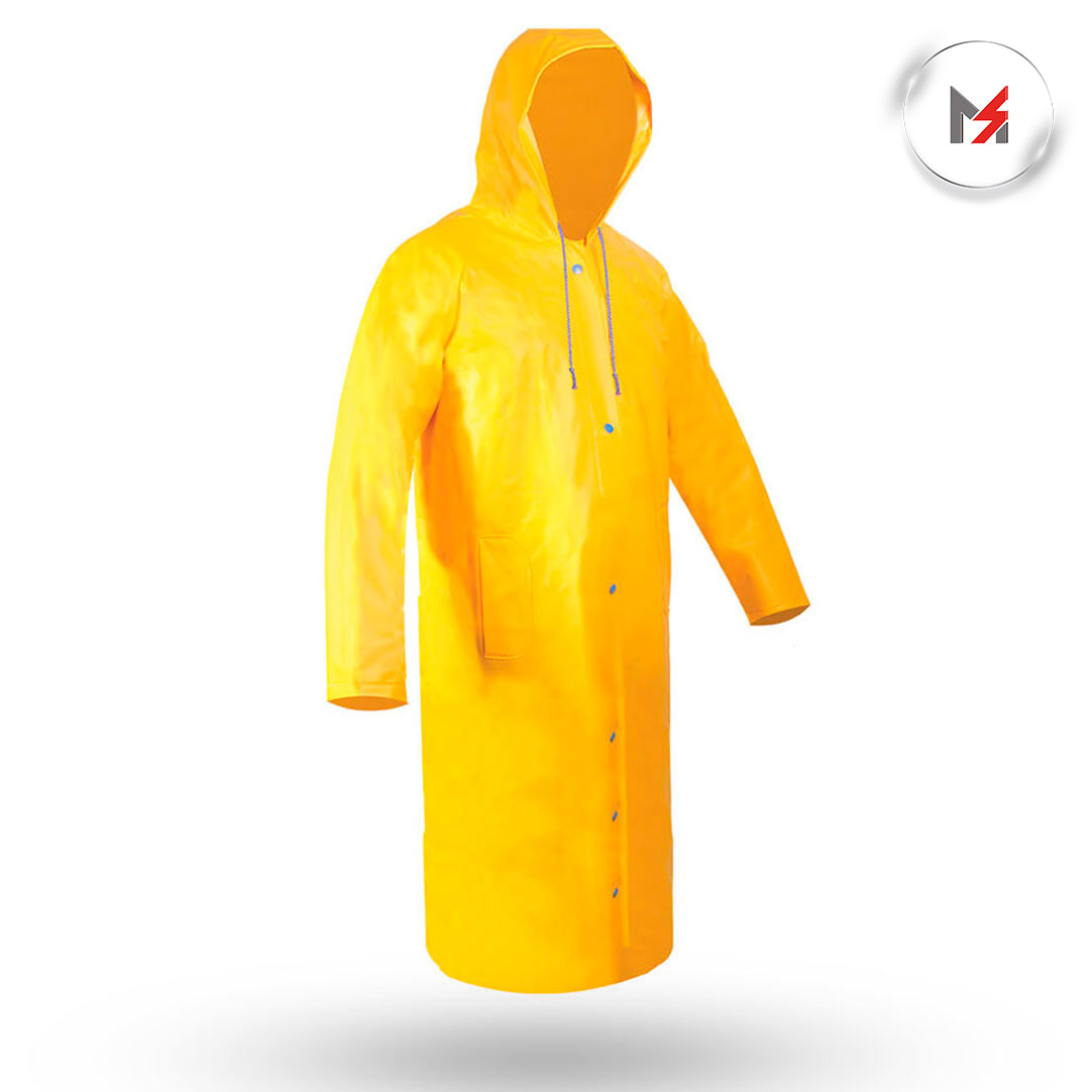 IMPERMEABLE GABARDINA T-42-44 AMARILLA-LARGA-GRUESO DRY DR JYRSA DD-1120-XG - Mersol Sureste México