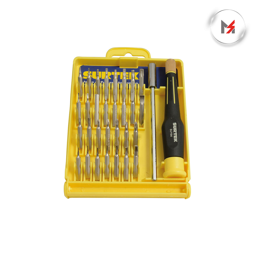 JGO. 32 DESTORNILLADORES DE PRECISION COMBINADO SURTEK SURTEK DJY04 - Mersol Sureste México