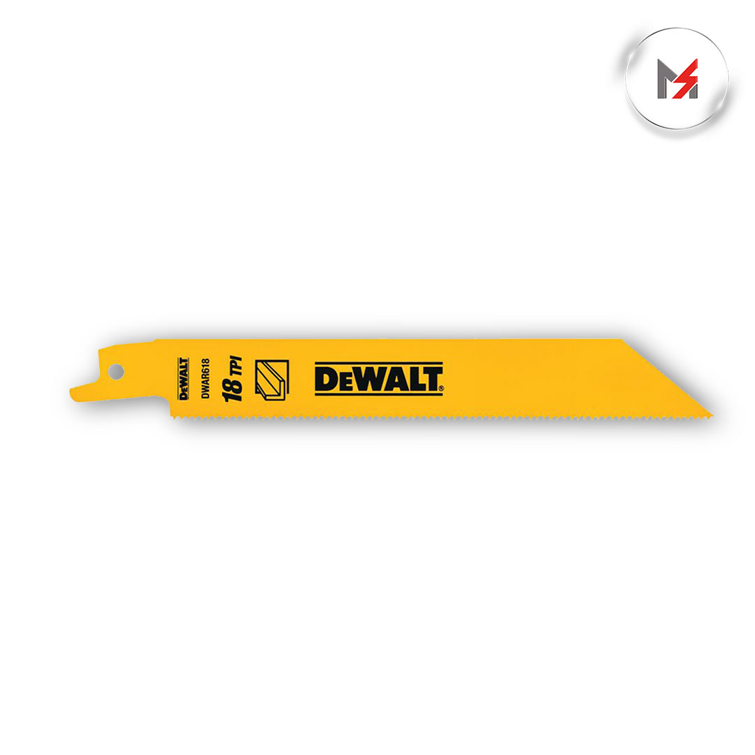 SEGUETA SIERRA SABLE RESPALDO RECTO 6in x 18DPP DEWALT