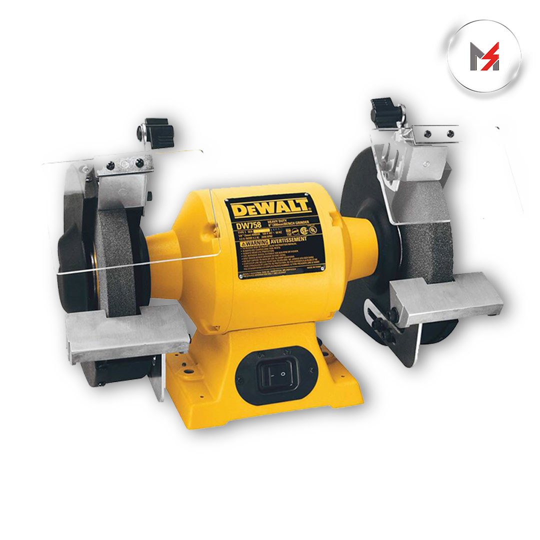 ESMERIL DE BANCO 8in 500W 6000RPM DEWALT DEWALT DW758 - Mersol Sureste México