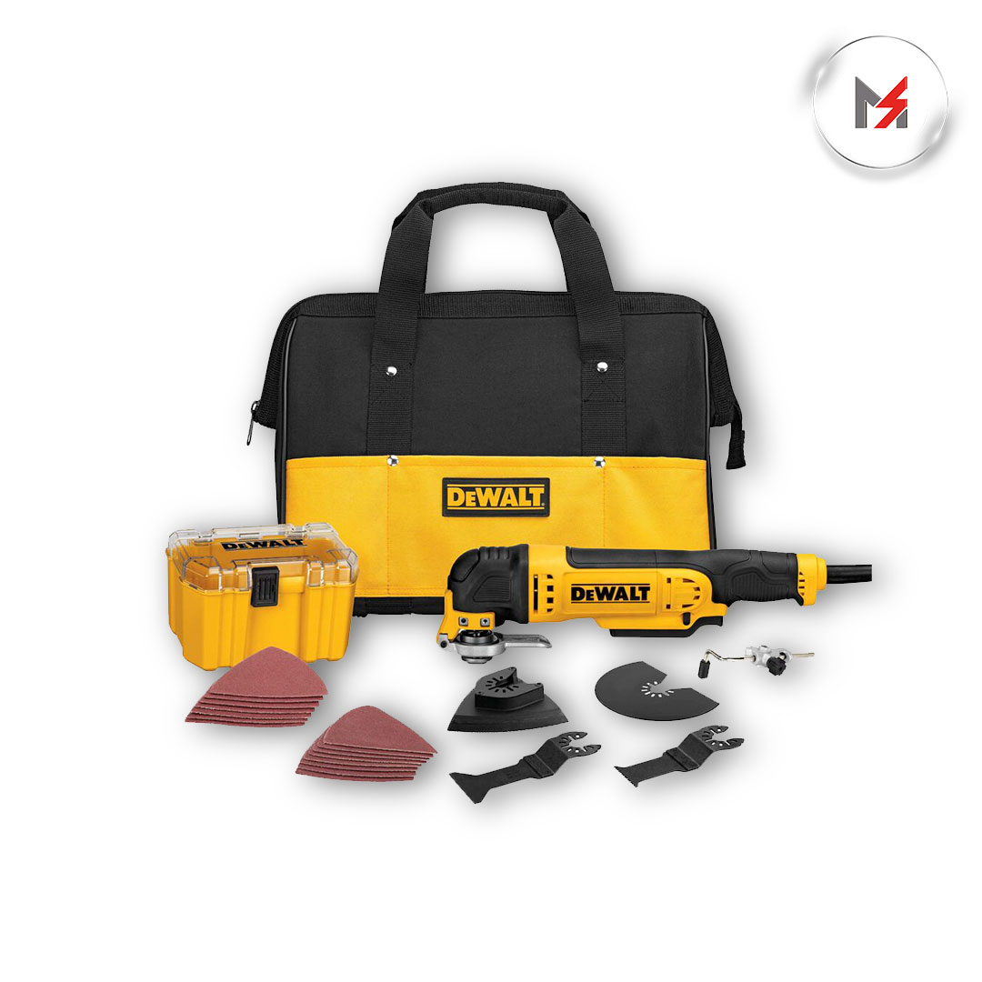 KIT 29 PZAS HERRAMIENTA OSCILATORIA 3.0 AMP VELOCIDAD VARIAB DEWALT DWE315K - Mersol Sureste México