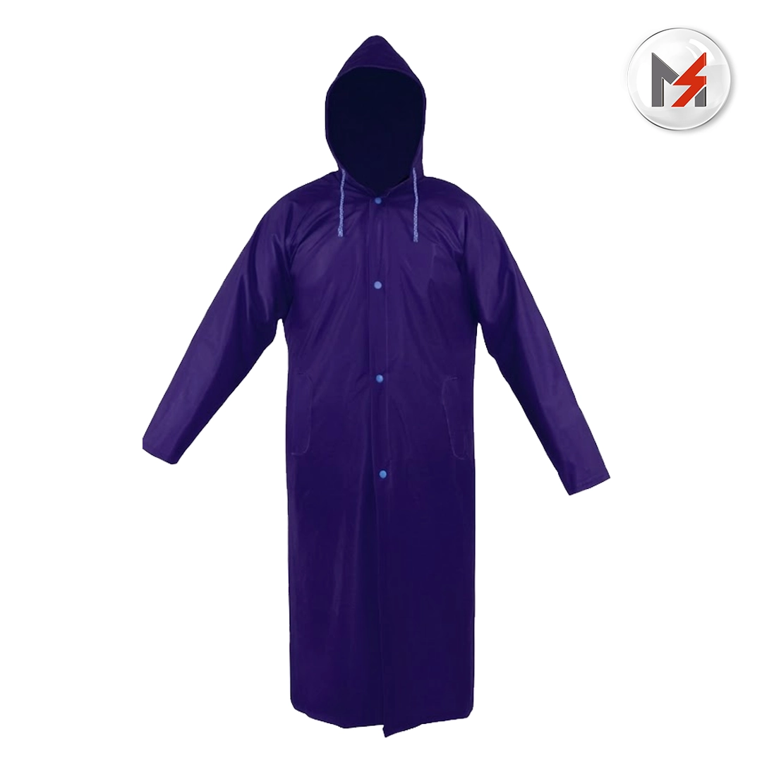 GABARDINA LARGA AZUL IMPERMEABLE ECOFRIENDLY  SELLADA T-XG JYRSA JYRSA ECO-1120AZXG - Mersol Sureste México