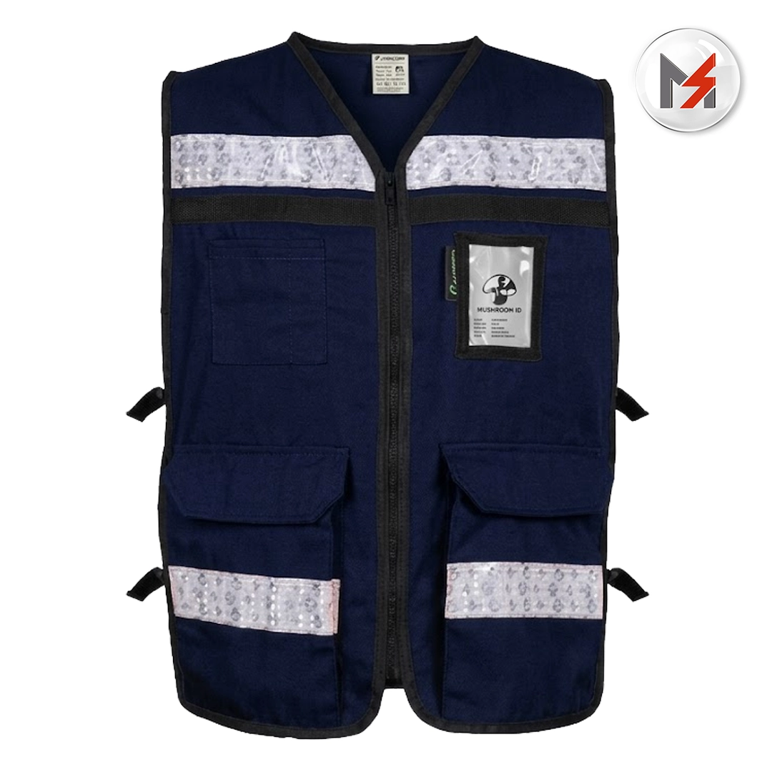 CHALECO RESCATISTA LIGERO AZUL MARINO COSTADOS ABIERTO T-GD JYRSA JYRSA ECO-2040AZCRGD - Mersol Sureste México