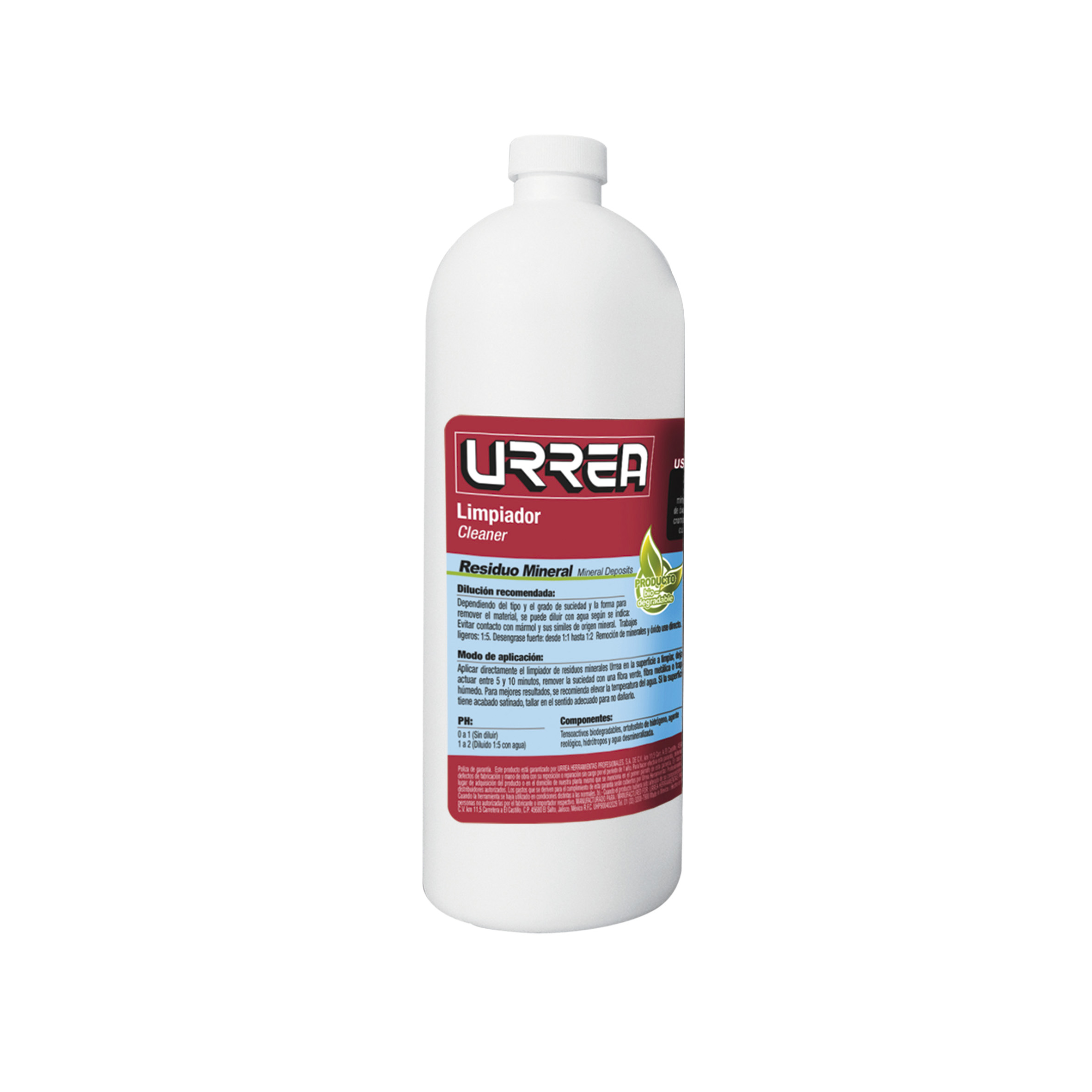 LIMPIADOR DE RESIDUOS MINERALES URREA URREA ECO21 - Mersol Sureste México