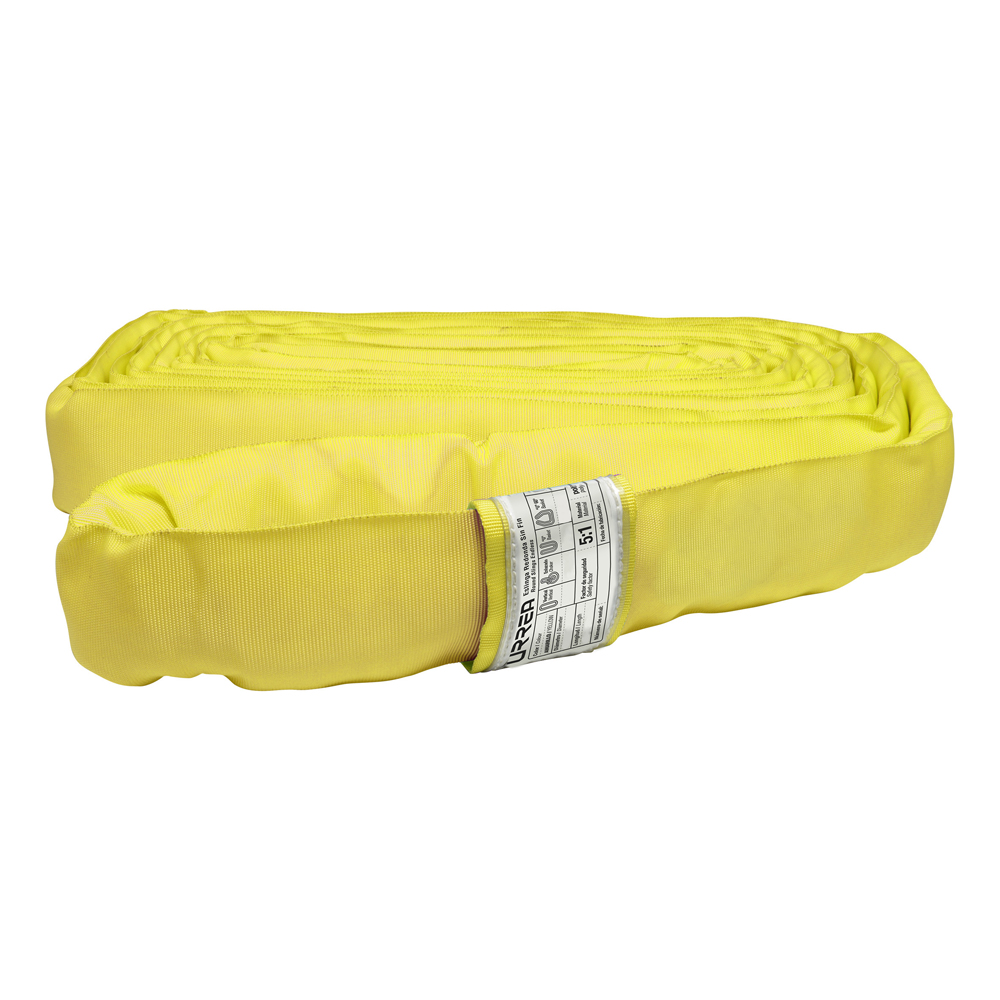 ESLINGA REDONDA SIN-FIN COLOR AMARILLO 6M 3TON URREA URREA ER36 - Mersol Sureste México