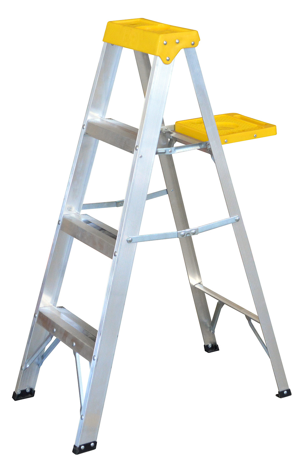 ESCALERA ALUMINIO TIPO TIJERA 3 PELDAÑOS 1.21 M SURTEK SURTEK ET3 - Mersol Sureste México