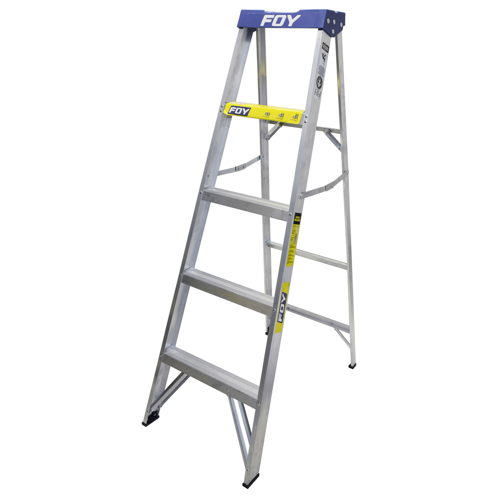 ESCALERA ALUMINIO TIPO TIJERA 4 ESCALONES (pvl) FOY FOY ETF4 - Mersol Sureste México