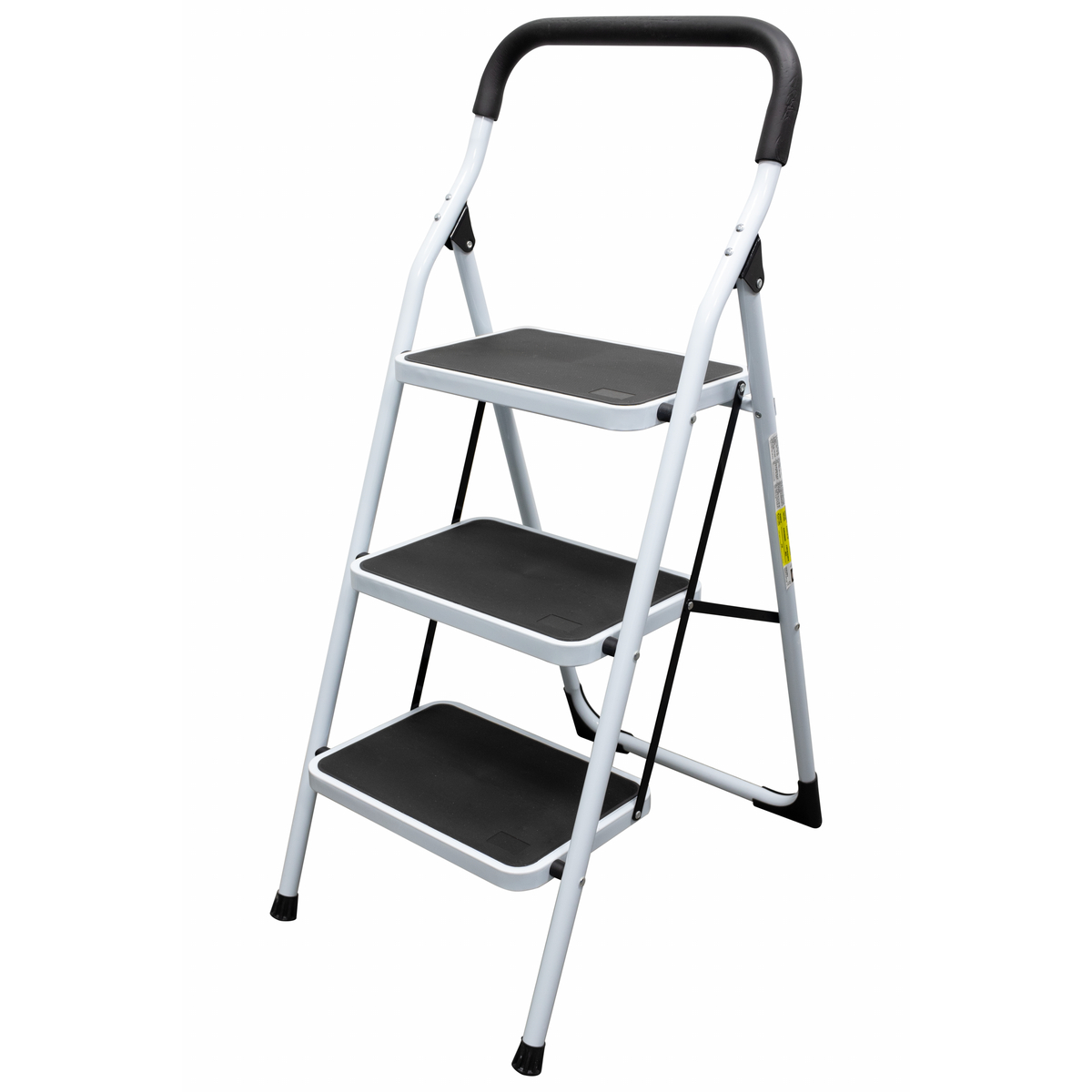 ESCALERA PLEGABLES TIPO TABURETE DE ACERO 3 PELDAÑOS X SUR SURTEK ETT3 - Mersol Sureste México