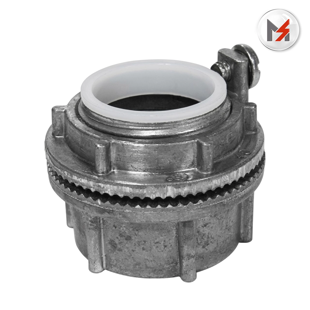 CONECTOR PARA TUBO  3/4 CONDUIT ALUMINIO C/LUG DE TIERRA A APPLETON HUBG75A - Mersol Sureste México